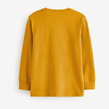 Load image into Gallery viewer, Yellow Long Sleeve Cosy T-Shirt (3-12yrs)
