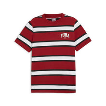 Load image into Gallery viewer, PU SQUAD Stripe Tee Red
