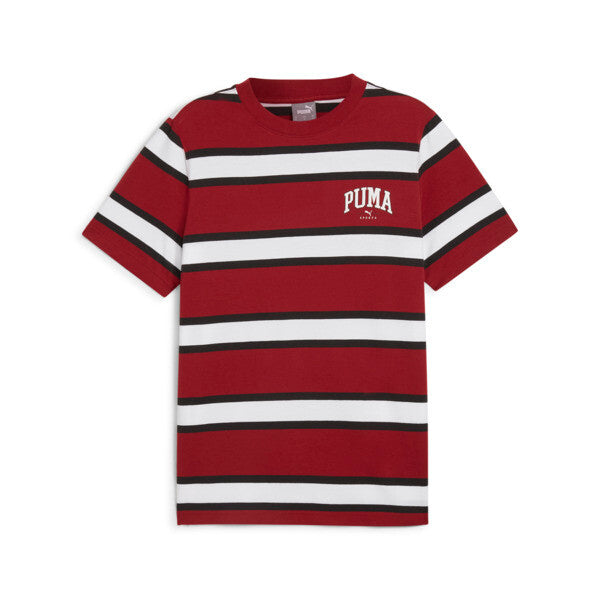 PU SQUAD Stripe Tee Red