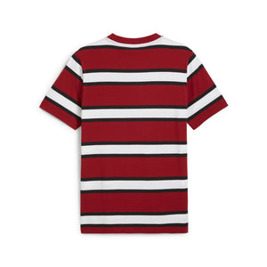 PU SQUAD Stripe Tee Red