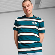 Load image into Gallery viewer, PU SQUAD Stripe Tee Grn
