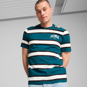 PU SQUAD Stripe Tee Grn