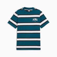 Load image into Gallery viewer, PU SQUAD Stripe Tee Grn
