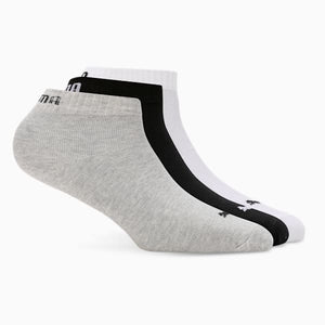 Mns 3 Pk Low Cut Socks Gry