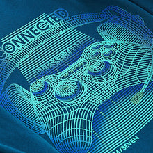 Load image into Gallery viewer, Blue Dino Graphic 100% Cotton Long Sleeve T-Shirts 3 Pack (3-12yrs)
