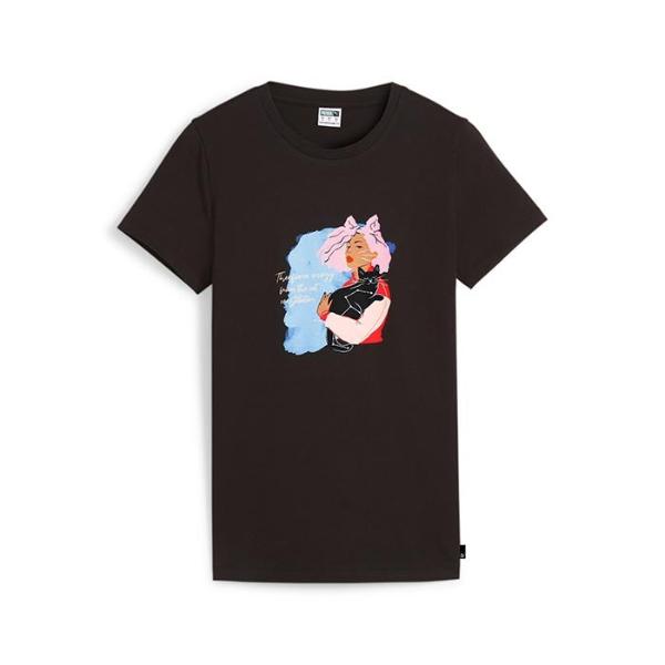 GRAP.POSITIVE VIBE Tee W Blk