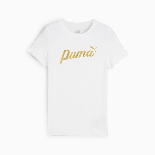 Ess Script Metallic Tee