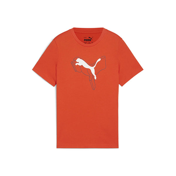 ESS+LOGO LAB Grap.Tee Red