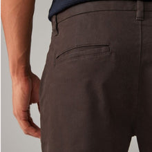 Load image into Gallery viewer, Brown Slim Fit Stretch Chinos Trousers

