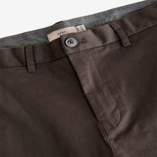 Load image into Gallery viewer, Brown Slim Fit Stretch Chinos Trousers
