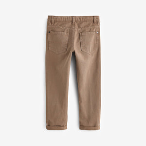 Brown Regular Fit Stretch Jeans (3-12yrs)