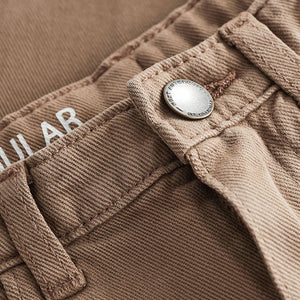 Brown Regular Fit Stretch Jeans (3-12yrs)