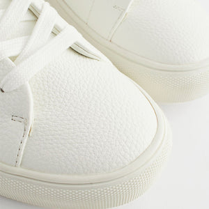 White Minimal Trainers
