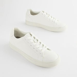 White Minimal Trainers