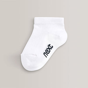 White 7 Pack Cotton Rich Trainer Socks