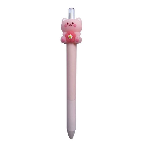 Panda cat pen pink