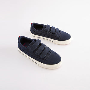 Navy Strap Touch Fastening Shoes (Older Boys)