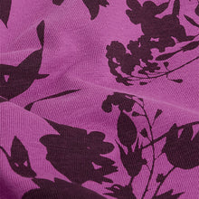 Load image into Gallery viewer, Berry Floral Short Sleeve 100% Cotton Pyjamas
