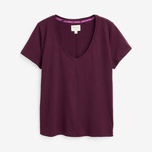 Load image into Gallery viewer, Berry Floral Short Sleeve 100% Cotton Pyjamas
