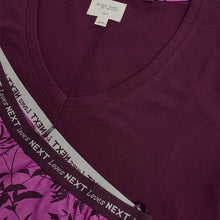 Load image into Gallery viewer, Berry Floral Short Sleeve 100% Cotton Pyjamas
