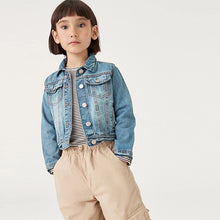 Load image into Gallery viewer, Mid Blue Denim Jacket (3-12yrs)
