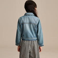 Load image into Gallery viewer, Mid Blue Denim Jacket (3-12yrs)
