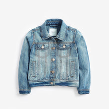 Load image into Gallery viewer, Mid Blue Denim Jacket (3-12yrs)
