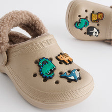 Load image into Gallery viewer, Neutral Lined Clogs Slippers
