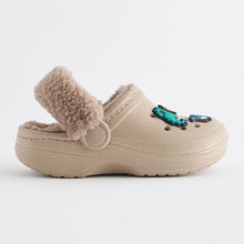 Load image into Gallery viewer, Neutral Lined Clogs Slippers
