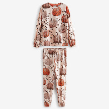 Load image into Gallery viewer, Animal Pumpkin Long Sleeve 100% Cotton Pyjamas
