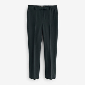 Black Tailored Stretch Slim Trousers