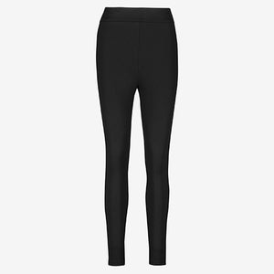 Black Ponte Leggings