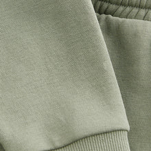 Load image into Gallery viewer, Green Sage Jersey Sweatshirt And Joggers Set (3mths-6yrs)
