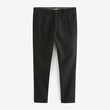Load image into Gallery viewer, Black Skinny Fit Stretch Chino Trousers
