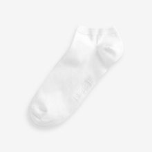 Load image into Gallery viewer, 6 Pack White Trainer Socks (Men)
