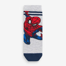 Load image into Gallery viewer, Spiderman License Character Cotton Rich Socks 5 Pack
