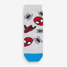 Load image into Gallery viewer, Spiderman License Character Cotton Rich Socks 5 Pack
