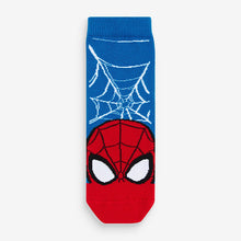 Load image into Gallery viewer, Spiderman License Character Cotton Rich Socks 5 Pack
