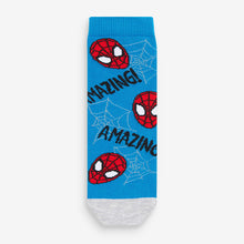 Load image into Gallery viewer, Spiderman License Character Cotton Rich Socks 5 Pack
