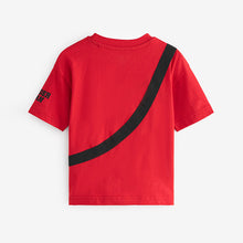 Load image into Gallery viewer, Red Marvel Spider-Man Short Sleeve Bumbag T-Shirt (3mths-5-6yrs)
