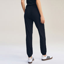 Load image into Gallery viewer, Black Jersey Joggers
