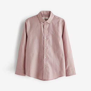 Pink Single Oxford Shirt (3-12yrs)