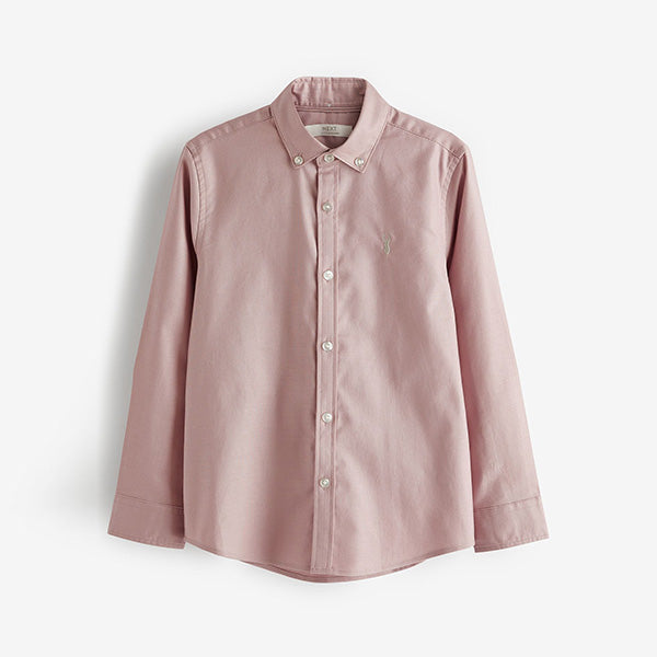 Pink Single Oxford Shirt (3-12yrs)