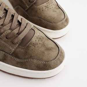 Green Smart Casual Trainers
