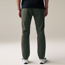 Load image into Gallery viewer, Green Khaki Slim Fit Stretch Chinos Trousers
