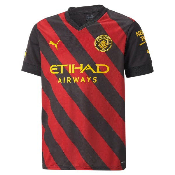 Manchester City F.C. Away 22/23 Replica Jersey Youth