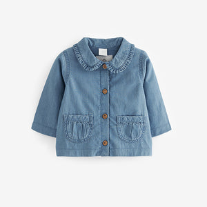 Blue Denim Baby Jacket (0mths-12-18mt)