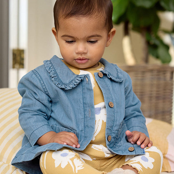 Blue Denim Baby Jacket (0mths-12-18mt)