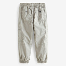 Load image into Gallery viewer, Light Grey Lined Cargo Trousers (3-12yrs)

