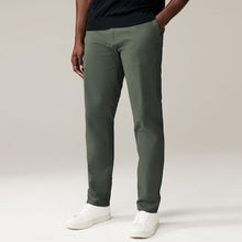 Load image into Gallery viewer, Green Light Slim Fit Stretch Chinos Trousers
